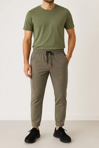 Cotopaxi kleine khaki-grüne Kordelzughose für Herren – recycelte Polyestermischung, Tr - Bild 1 von 10