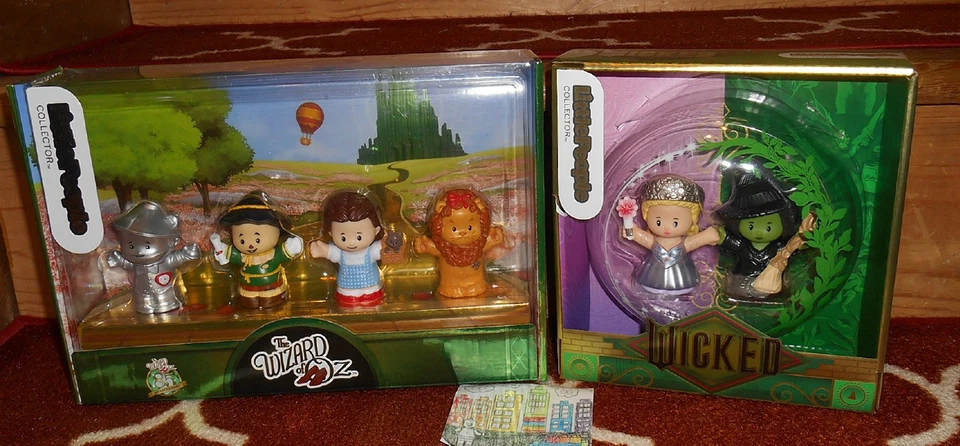 FISHER PRICE LITTLE PEOPLE WIZARD OF OZ 85º ANIVERSÁRIO + CONJUNTO DE COLECIONADOR WICKED - Imagem 1 de 1