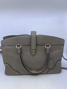 Coach Mercer Leather Satchel Bag - Picture 1 of 11