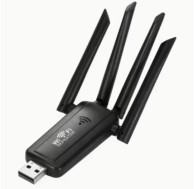Estensore ripetitore wi-fi USB 2.5Hz  300mbps portatile potenziamento range rete - Immagine 1 di 4