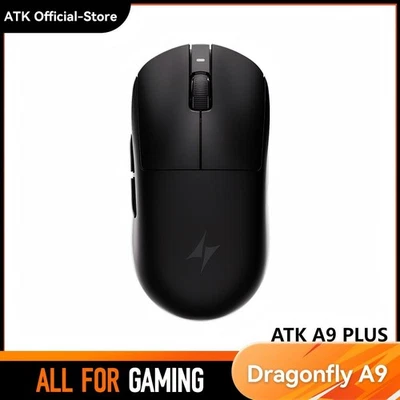 ATK Dragonfly A9 Plus Wireless Gaming Maus - PAW3395 Sensor, 26000 DPI 57g - Bild 1 von 4