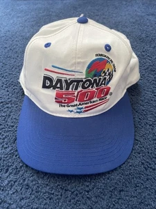 White Daytona 500 Snapback Hat February 20, 2000 The Great American Race Cap - Picture 1 of 6