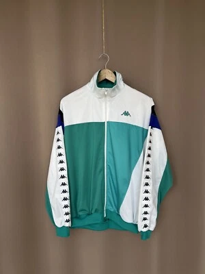 Kappa Vintage Track Jacket 90s 80s Mens Size L Full Zip Multicolor - Image 1 of 4