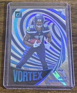 Jaxon Smith-Njigba 2023 Panini Donruss Vortex Lava Rookie RC/10 #VOR-24 - Foto 1 di 2