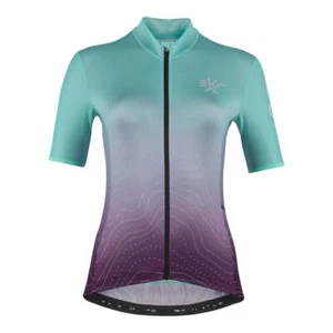 Campagnolo EKAR Robaan Women's Cycling Jersey (Light Blue / Violet) XS, S, M, L - Picture 1 of 11