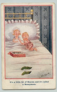 POSTCARD Its a little bit of heaven, honeymoon, , Romance, Ludgate - Picture 1 of 2