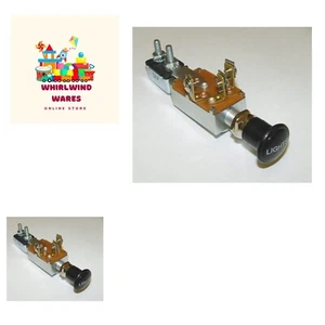 Versatile 12V Headlight Switch for Willys/Jeep - Fits 46-71 Models, - Picture 1 of 3