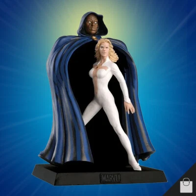 Cloak and Dagger Figurines Eaglemoss Statue Figure Marvel MCU Double Pack 1:21 - Image 1 of 4