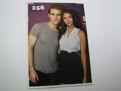 The Vampire Diaries Nina Dobrev Paul Wesley 258 West Authentic Promo Card P4 - Image 1 of 2