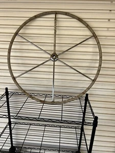 EDSON 36” Yacht Sailboat Steering Wheel For 1” Straight Shaft Stainless Steel - Foto 1 di 7