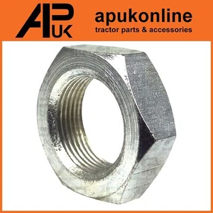 Imperial Half Lock Nut 1" x 16tpi RH for JCB Excavator Backhoe Loadall Fastrac - Picture 1 of 4
