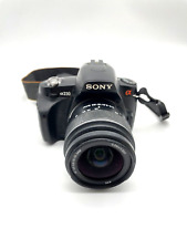 Sony Alpha a230 10.2MP Camera DSLR-A230 w/ SAM 18-55mm Lens SAL1855 - Tested