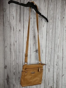Rosetti Geldbörse Handtasche Umhängetasche Schultertasche hellbraun mit Taschen überall - schön! - Bild 1 von 16