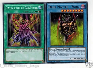 Dark Master Zorc + Contract With the Dark Master  MILI YUGIOH English - Picture 1 of 1