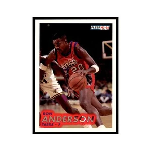 1993 Fleer Ron Anderson Basketball Cards #155 - Picture 1 of 3