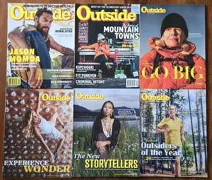 BUNDLE of 6 •2023 Outside Magazines • Tour de France, Hikes, Bikepacking, Travel - Picture 1 of 8
