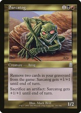 Sarcatog - Foil Odyssey MP MTG
