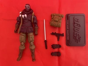 1 GI Joe Snake Eyes Arctic Comic Complete 2010 25th RAH Loose No File Card - Picture 1 of 1