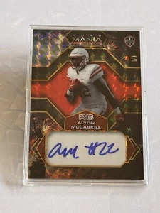 2024 Wild Card Auto Mania handsigniert Alton McCaskill 1/1 AMAH-AM - Bild 1 von 2