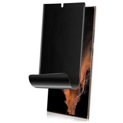 For Samsung Galaxy S20 S21 S22 Privacy Screen Protector TPU Film (Fingerprint - Image 1 of 4