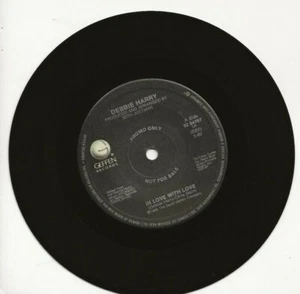 DEBBIE HARRY BLONDIE IN LOVE WITH LOVE RARE CANADA PROMO-ONLY SINGLE FROM 1986 - Picture 1 of 1