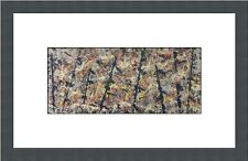 Jackson Pollock Blue Poles No. 11 Custom Framed Print