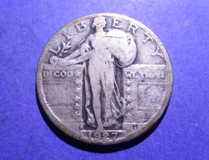  1927-S Standing Liberty Quarter Good - Bild 1 von 2