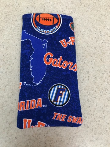 Eyeglass / Sunglass Fabric Case - University of Florida - NEW Print - NCAA Cover
