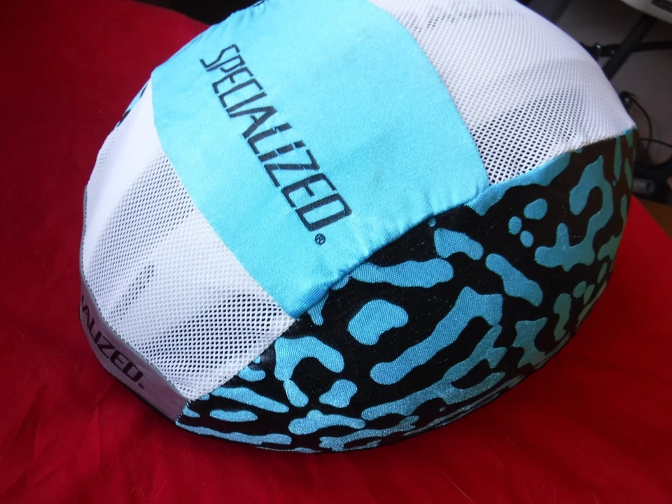 Funda Casco Lycra Especializada, Color Azul, Nuevo Stock Antiguo. Foto 1 de 1