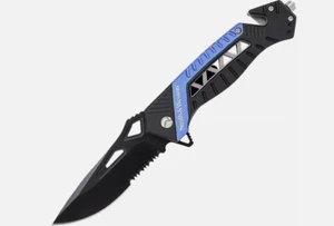 Smith & Wesson SW608BLS Rescue Knife EDC knife survival knife Pocket knife - Picture 1 of 2