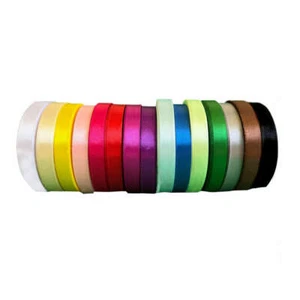 Satin Ribbon 12mm Wide x 23m Wedding Favours Invitations Fabric Party Scrapbook - Picture 1 of 1