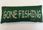 Woodland Creek "Gone Fishing" Tapestry Pillow