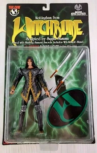 NOTTINGHAM From WITCHBLADE 6" Figure 1998 w/ Swords & Stand - Unopened - Picture 1 of 2