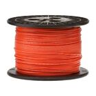 18 Awg Stranded Hook Up Wire, Orange, 250 Ft, 0.110" Dia, Ul3173, 600V