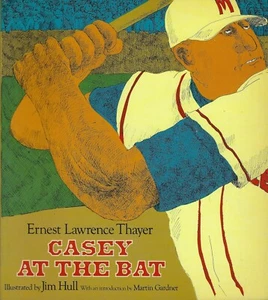 Libro illustrato per bambini "Casey At the Bat" Ernest Lawrence Thayer Jim Hull - Foto 1 di 3