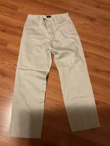 Men’s Dockers D2 Straight Fit Khaki Flat Front Pants 100% Cotton Size 34x32 - Picture 1 of 2