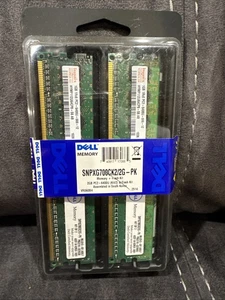 NEW DELL SNPXG700CK2/2G 2GB DDR2 SDRAM Memory Module - Picture 1 of 5