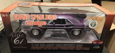 Highway 61 - 1970 Dodge Challenger T/A Plum Crazy Mr. Norm - 1:18 - 1 of 102 - Image 1 of 4