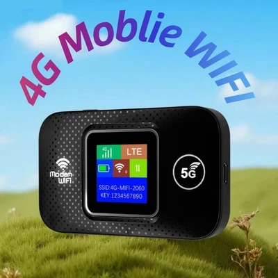 Wireless 4G 5G LTE-Mobile Hotspot Router Unlocked WiFi Portable MiFi Broadband - Bild 1 von 4