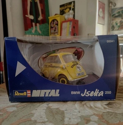 REVELL METAL 1/18 - BMW ISETTA 250 "ADAC" - Auto Metallo - #33# - Immagine 1 di 4