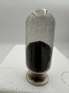 Antique Apothecary Inverted Display Globe Unknown Contents 4” Tall Museum Pc. - Picture 1 of 7