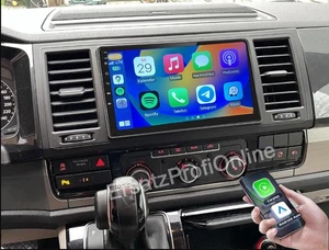 Für VW T6 Transporter Multivan Android 14 Autoradio Carplay GPS Navi RDS WIFI BT - Bild 1 von 17