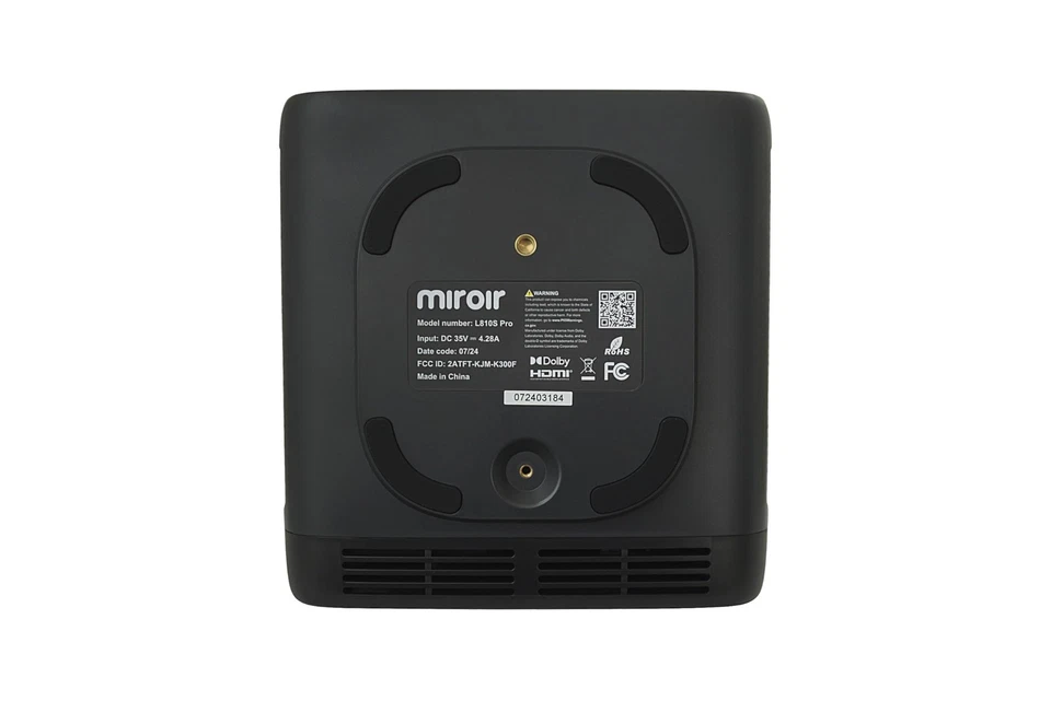 Miroir L810Pro 1080P Smart LCD Projector with Built-In Streaming Apps, - Image 1 of 1