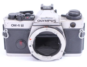Olympus Om-4T Om-4 t 35mm Film Camera Slr Body for Parts/as is Free Shipping - Picture 1 of 13