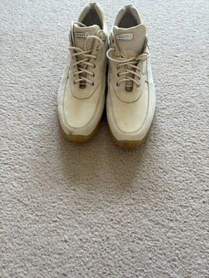 Cesare Paciotti, Zapatillas Mujer Plataforma Gamuza Crema Talla 38, (se adapta a39/uk6)  Foto 1 de 4