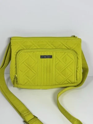 Vera Bradley Yellow Quilted shoulder Bag Crossbody Purse - Image 1 of 4