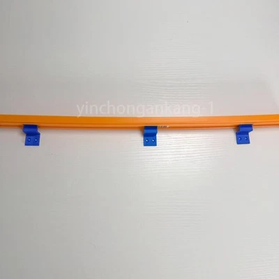 15 Pack Track Wall Mount  Hot Wheels Track Compatible Wall Mount - blue - Image 1 of 4