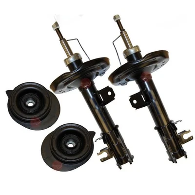 2 x Fiat 500 Front Shock Absorbers Dampers & AND 2 X Strut Top Mounts 2008-2018 - Image 1 of 4