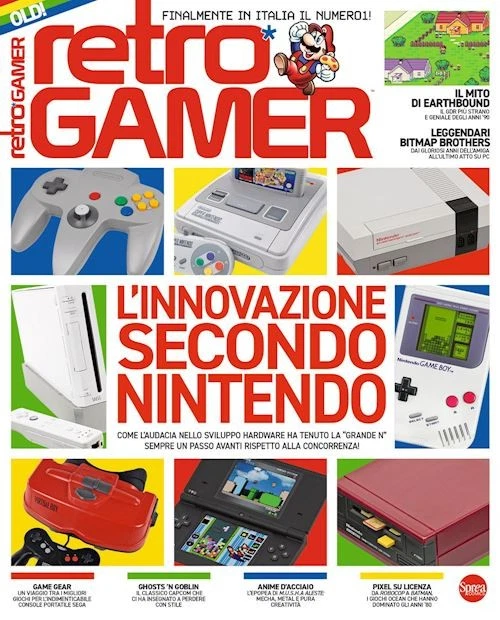 RETRO GAMER. VOL. 1: L' INNOVAZIONE SECONDO NINTENDO - AA.VV. - Sprea Editori