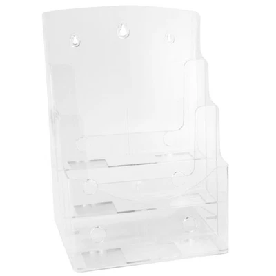  Estantería de lectura transparente para archivos de documentos A4 soporte de exhibición - Imagen 1 de 4